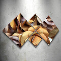 Set 4 tablouri decorative, 4MDF38511646, MDF, Imprimat UV, Multicolor