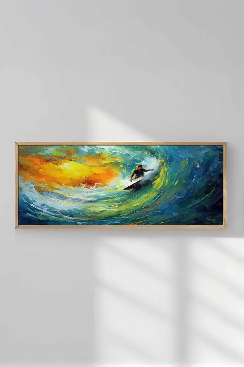 Tablou decorativ, Artsmdfyty30-3370, Vopsea: 100% MDF (grosime: 2,7 mm), Multicolor - view 4