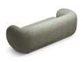 Canapea modulara 3 locuri, Kate, Micadoni, 213x99x76 cm, tesatura structurata, verde muschi melanj