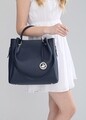 Geanta Beverly Hills Polo Club, 396, piele ecologica, bleumarin