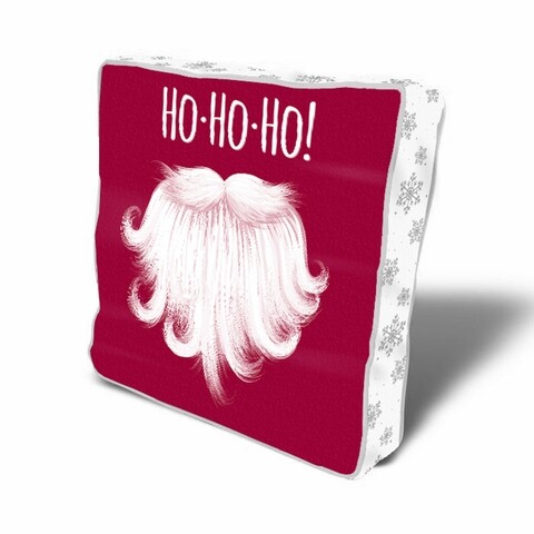 Perna decorativa Santa’s beard, Christmas, 43×43 cm, policoton, multicolor Christmas