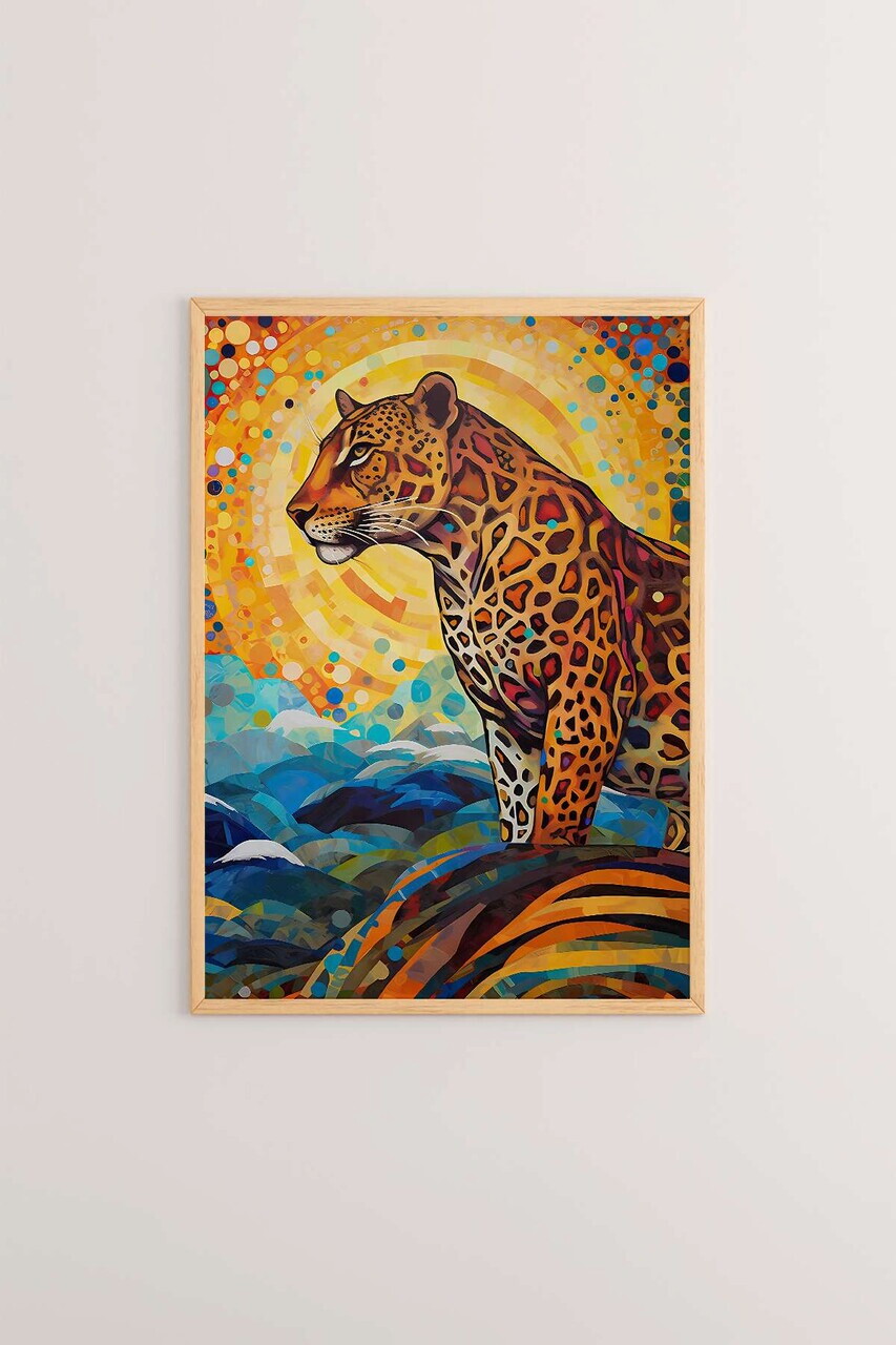 Tablou decorativ, Mscartmdl9, Lemn masiv, MDF, Multicolor - view 4