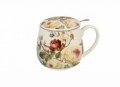 Cana cu infuzor Zahra, Duo, 430 ml, portelan, multicolor