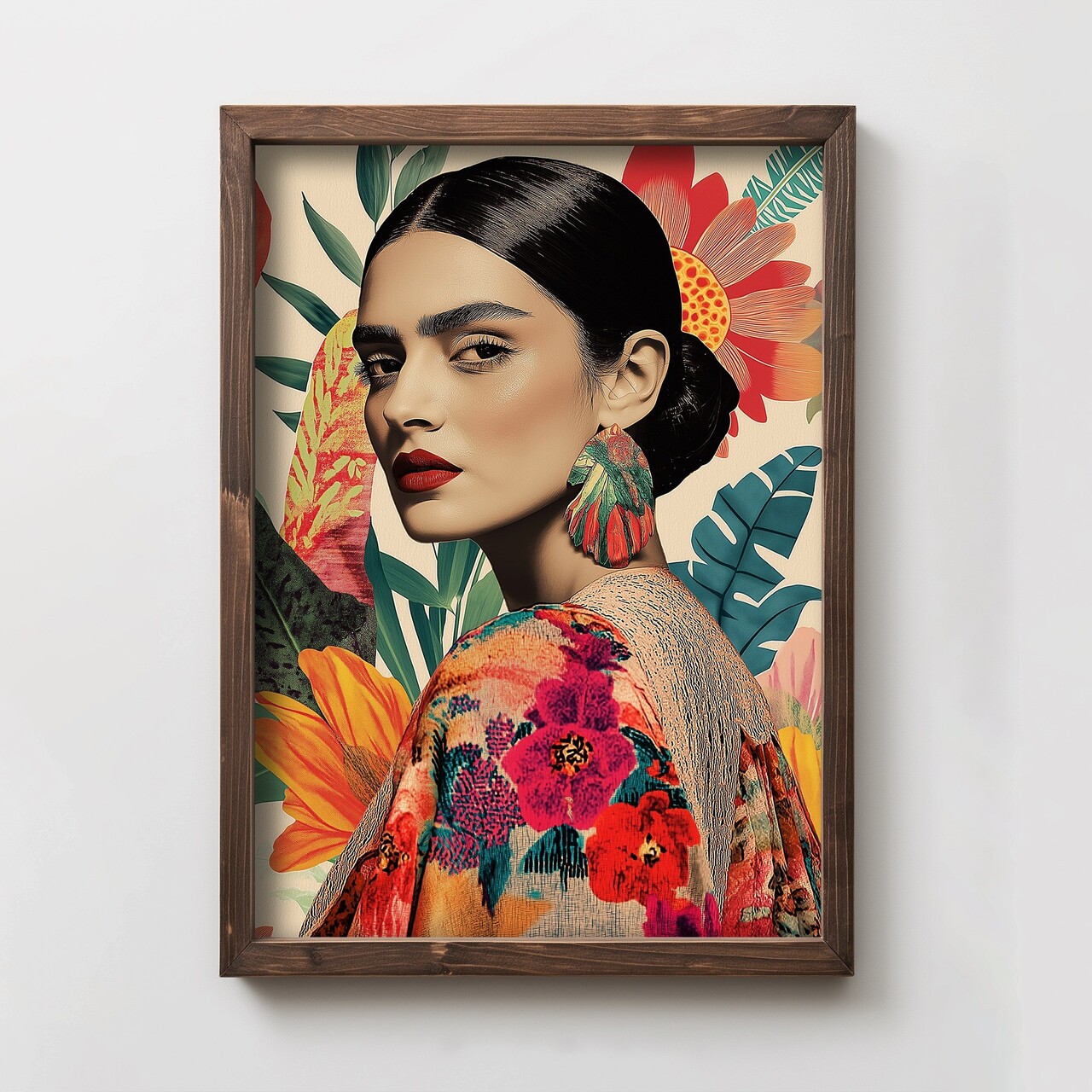 Tablou decorativ, TUN022-L, Lemn, Multicolor - view 4