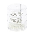 Organizator pentru bijuterii Swivel, Compactor, polistiren , transparent