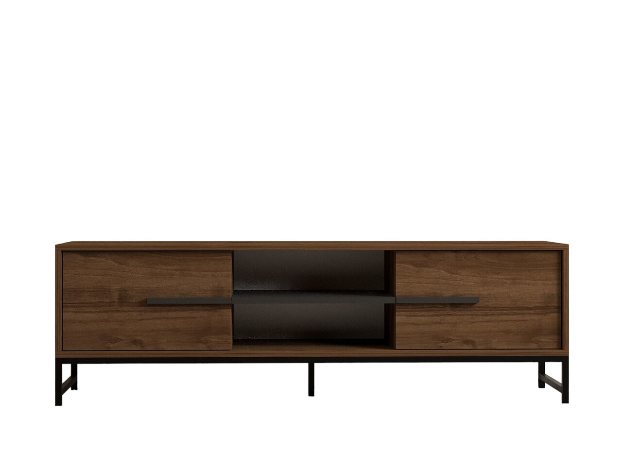 Comoda TV, Hanah Home, Mono, 160x50x40 cm, Maro - imagine 5