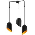 Lustra, Opviq, 892OPV1550, Metal, Negru
