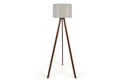 Lampadar, Insignio, 780SGN1406, 70% MDF/30% tesatura PVC, Bej/Maro