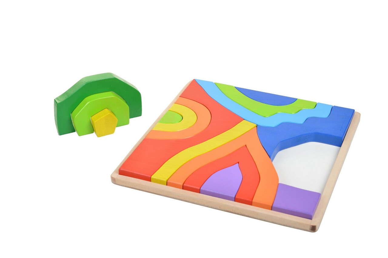 Jucarie pentru landou/carucior, Hanah Home, Flame, 32x32x4 cm, Multicolor - view 4