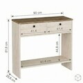 Bufet, Hanah Home, Modera, 90x81.8x29.6 cm, Travertin / Nuc Venezia