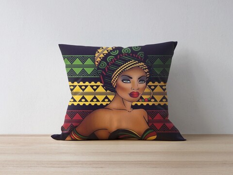 Husa de perna, a1168, 43x43 cm, 50% bumbac/50% poliester, multicolor