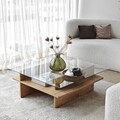 Masuta de cafea, Neostill, Saga Square, Safir / Transparent