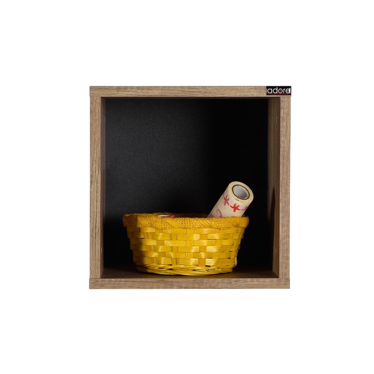 Raft de perete, Adore, Raf-033-Tt-1, 33x33x19 cm, PAL, Nuc deschis - 2 | YEO