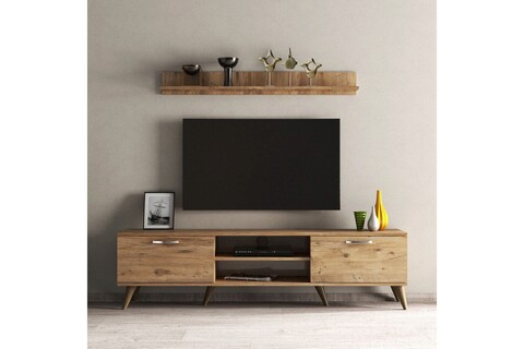 Comoda tv, tanmob, tvu0102, 180x48x35 cm, pal , maro