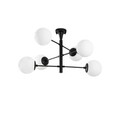 Lustra, Fulgor, 942FLG2507, Metal, Negru