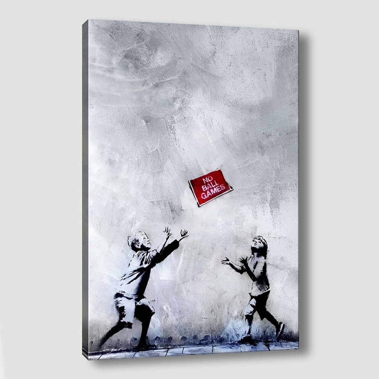 Tablou decorativ, KNV12049, Canvas, Cadru: 100% lemn (grosime: 3 cm), Multicolor — imaginea 3