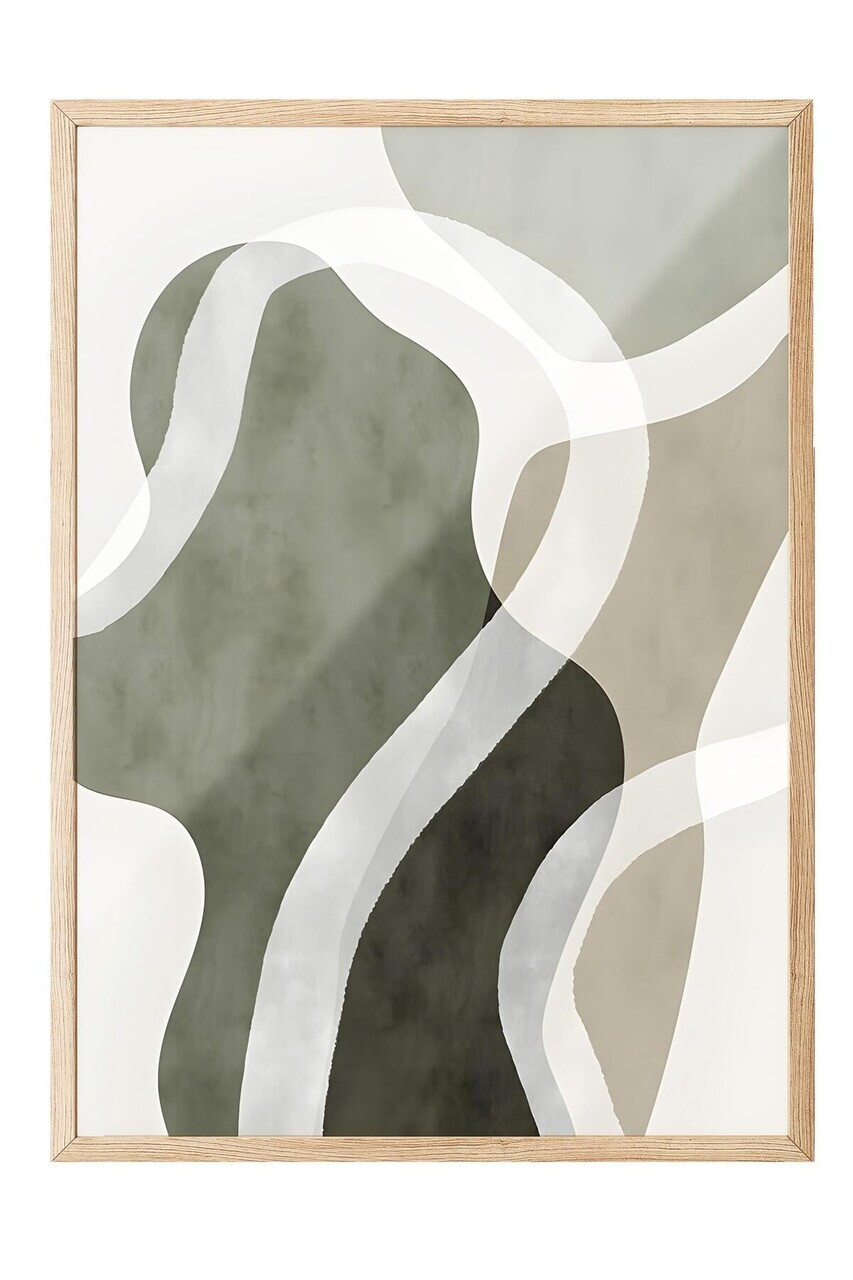 Tablou decorativ, 108592, Lemn masiv, Sticla PVC, Multicolor - view 2