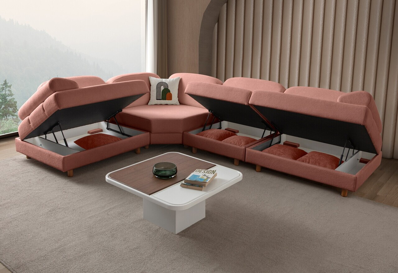 Coltar, Atelier del Sofa, 752EST1441, Roz prafuit — imaginea 3