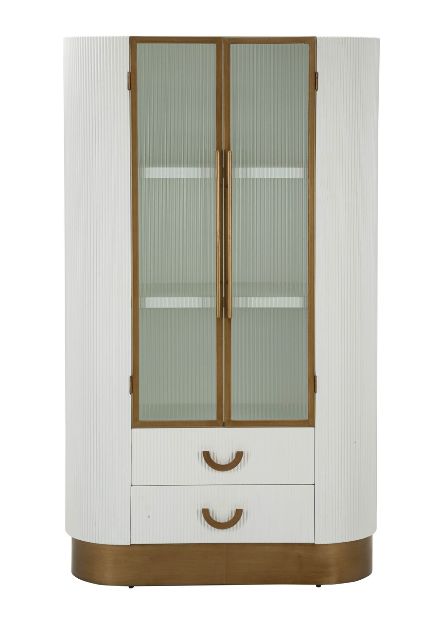 Bufet / Vitrina Tolosa Display, Mauro Ferretti, 85x40x160 cm, MDF/fier, multicolor