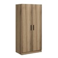 Dulap pentru haine, Minerva, Kale Oak, 90x190x52 cm, PAL, Stejar