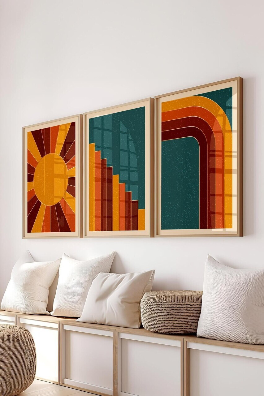 Set de pictură decorativă, Ç-300642, Sticla PVC, Multicolor — imaginea 2