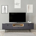 Comoda TV, Inarch, Naturel, Antracit