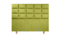 Pat matrimonial, Stockholm, Cubic E, 160x200 cm, saltea tip Pocket, topper memory, Verde