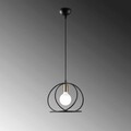 Lustra, Tatum, 584TTM1311, Metal, Negru