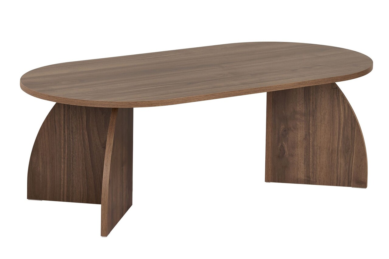 Masuta de cafea, Nordure, Melina, 120x40x60 cm, Maro - imagine 6