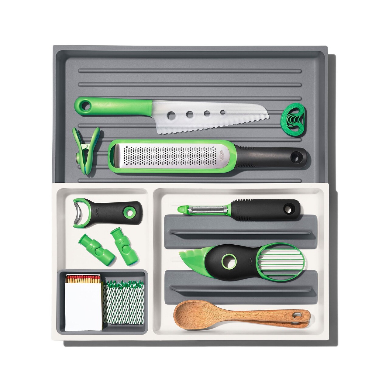 Organizator extensibil pentru sertar, plastic, 25-45,9 cm, "Good Grips" - OXO - imagine 14