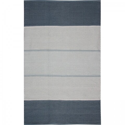 Covor rezistent 9025 - Grey, 80x150 cm, gri/bleumarin
