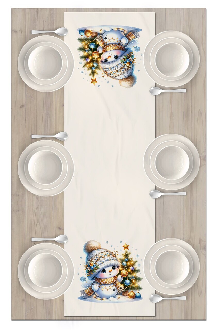 Traversa de masa, Artrunchrst-232, 40x135 cm, Poliester, Multicolor — imaginea 2