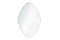 Oglinda decorativa, Lumisfera, Axis 45 x 70, 45x70 cm, Cadru MDF, Alb