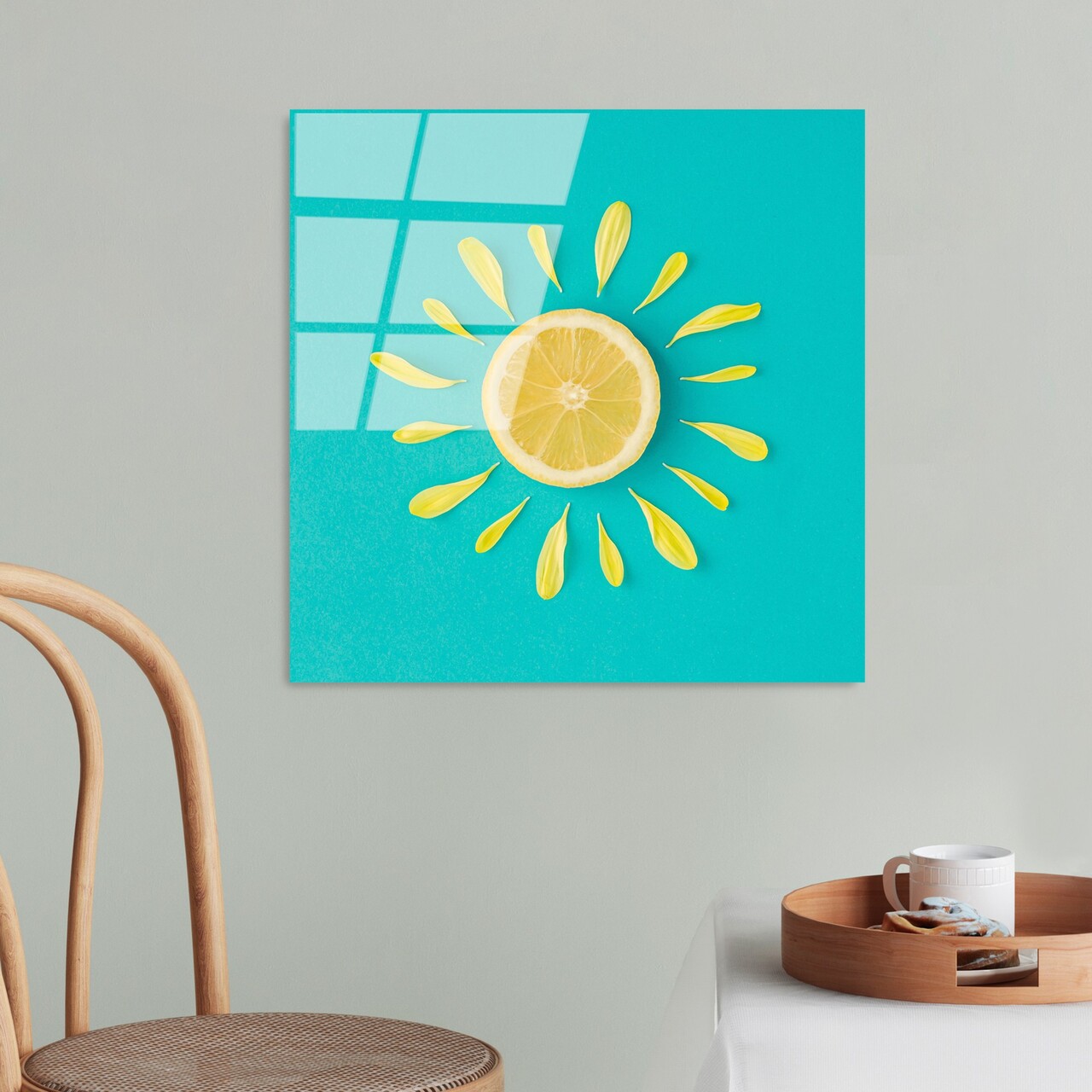 Tablou decorativ, UV-830, Dimensiune: 50 x 50 cm, Multicolor