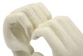 Figurina /sculptura decorativa Love Stons, Mauro Ferretti, 16.5x7x20 cm, polirasina, crem