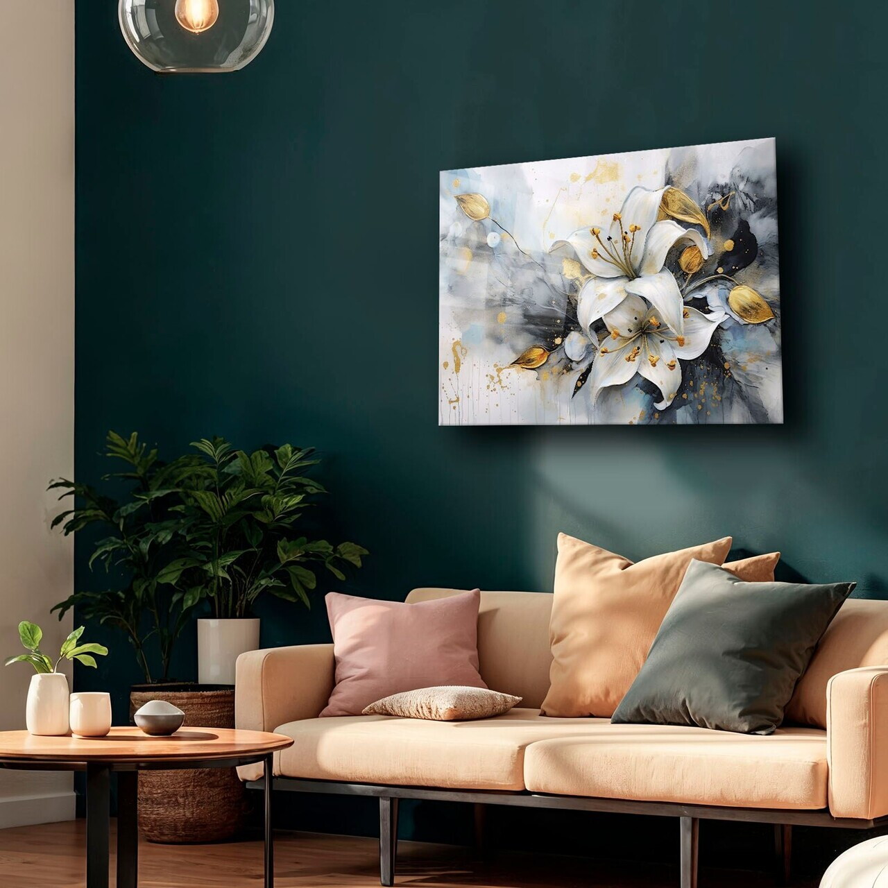 Tablou decorativ, Camtbl-042, 50 x 70 cm, Multicolor — imaginea 3