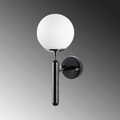 Aplica de perete, Fulgor, 942FLG1312, Metal, Alb/Negru