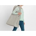 Cos de rufe, Brabantia, Grey, 55 L, 29.5x40.5x54 cm, textil, gri