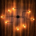 Lustra, Alby, 525NOR1318, Metal, Negru