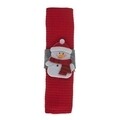 Prosop de bucatarie cu inel Snowman, Heinner, 38x64 cm, bumbac, rosu