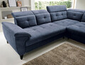 Coltar extensibil dreapta 5 locuri ELTAP, RT-40REL, Inferne, 297x210x107 cm, lemn/poliester, albastru