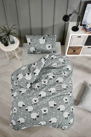 Lenjerie de pat pentru o persoana, Lamb, Tabu Home, 65% bumbac/35% poliester