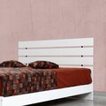 Pat dublu, Comforty, Fuga 150, 155x100x205 cm, PAL, Alb