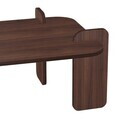 Masuta de cafea, Nordure, Renard, 147x35x87 cm, PAL, Nuc Milano