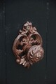 Buton usa, Esschert, B, 11.2 x 7.7 x 5.6 cm, fier forjat