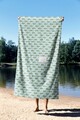 Prosop de plaja, Astacura, Tropic 90, 90x150 cm, 70% poliester/30% poliamida, Multicolor