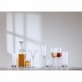 Set whisky 5 piese, Bach, Luigi Bormioli, sticla, transparenta