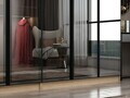 Dulap pentru haine, Hanah Home, Nisa, 360x210x52 cm, Dore