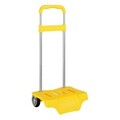Troler pentru rucsac, Safta, Universal, 30 x 23 x 85 cm, otel/polipropilena, galben