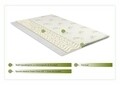 Topper saltea Eucalyptus Confort, 7 zone, 80x200 cm, H 5 cm